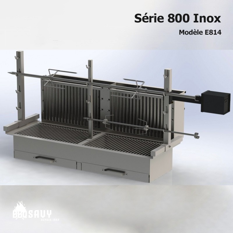 Barbecue série 800 inox